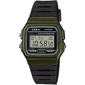 Casio F-91WM-3AEF — Digital klocka unisex fyrkantig 35 mm svart resin