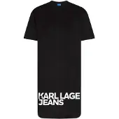 Karl lagerfeld Jeans B1w13054 Kortärmad Kort Klänning