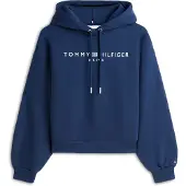 Tommy Hilfiger Sweatshirt mörkblå / vit