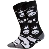 Cairn Spirit, skidstrumpor, 2-pack, barn, black panda