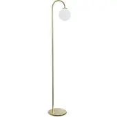 Herstal Golvlampa , Guld / mässing, Vardagsrum, Metall