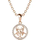 MYC Paris Cancer Zodiac Hängen - Rose Gold och Crystal