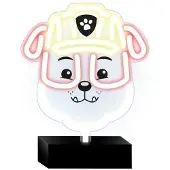 Spin Master PAW PATROL LED-neonlampa på stativ för barn Paw Patrol-Rubble