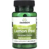 Swanson Health , Full Spektrum Lemon Skal, 400 mg, 60 Kapslar