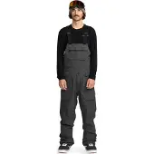 Volcom - Skidbyxor - Roan Bib Overall Dark Grey för Unisex - Storlek S - Grå