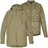 Burton - Skidjackor - M Reserve 2L 3in1 Jacket Forest Moss för UnisexUll - Storlek L - Khaki