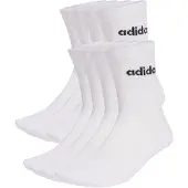 Adidas Linear Cushioned Crew-strumpor 10 Enheter