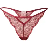 Hunkemoller String 'ISABELLE' mörkröd