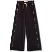 Calvin Klein Velourbyxor - Bred - Svart - - 8 år (128) - Velourbyxor