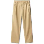 Calvin Klein Straight Cotton Sateen Trousers