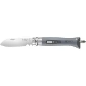 Opinel - Knivar och verktyg - Couteau Bricolage T9 Gris för Unisex - Grå