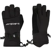 Quiksilver - Skidhandskar barn - Mission Youth Glove True Black för Unisex - Barnstorlek M - Svart