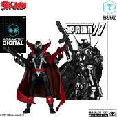 Mcfarlane Toys Spawn Page Punchers Spawn 1977 Actionfigur-röd Platinumutgåva Chase 18 Cm