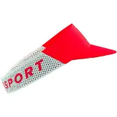 Compressport Pro Racing Visor Red White