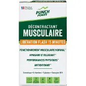 Punch Power - Mat/hydrering - Decontractant Musculaire Flash 20 Comprimés för Unisex - Grön