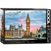 Eurographics Pussel 1000 London Big Ben 6000-0764
