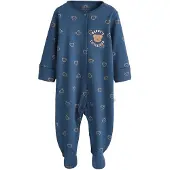 Next Pyjamas beige / marinblå / vit