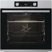 Gorenje Essential BOS6737E13X - Ugn - med ångfunktion - inbyggd - fördjupning - bredd: 56 cm - djup: 55 cm - höjd: 59 cm - med självrengöring - Klass A - rostfritt stål