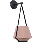 Forestier Design vägglampa Carrie XS, dimbar, Vardagsrum / matsal, Textil / tyger / siden, Design, Vägglampa, vägglampa inomhus