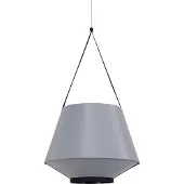 Forestier Taklampa , Carrie S, dimbara, Grå, Vardagsrum, Tyg / textil, Design