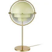 Gubi Bordslampa , Multi-Lite, Guld / mässing, Vardagsrum, Metall, Design