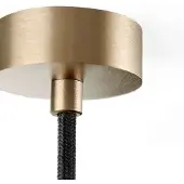 LIGHT-POINT Taklampa , Guld / mässing, Vardagsrum, Aluminium