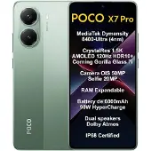 Xiaomi MZB0J2YEU Smartphone - 6,67" Skärm, 12GB RAM, 256GB Grön