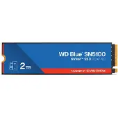 SanDisk WD Blue SN5100 - SSD - 2 TB - inbyggd - M.2 2280 - PCIe 4.0 (NVMe)