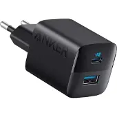 Anker 323 - Strömadapter - 33 Watt - PD - 2 utdatakontakter (24 pin USB-C, USB typ A) - svart