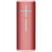 Logitech Ultimate Ears MEGABOOM 4 - Högtalare - för bärbar användning - trådlös - Bluetooth - Appkontrollerad - hallonröd
