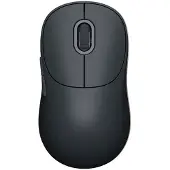 Xiaomi Wireless Mouse Lite 3 - Mus - ergonomisk - optisk - 5 knappar - trådlös - 2.4 GHz, Bluetooth - trådlös USB-mottagare - svart