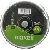 Maxell - 10 x DVD+R - 4,7 GB 8x - spindel