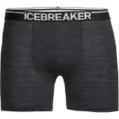 Icebreaker M Merino 150 Anatomica Boxers Jet Hthr