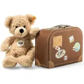 Steiff Gosedjur I Resväska - Fynn - 28 cm - Beige - - One Size - Gosedjur