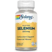 Solaray Selen 200 Mcg Jästfri 90 Enheter