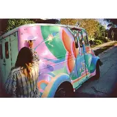 Divine Glen Chase Truck Paint La Jolla 1973 Affisch
