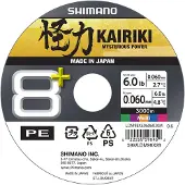 Shimano Fishing Line Kairiki 8+ Flätlina 3000 M