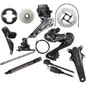 Shimano Ultegra Di2 R8150p Power Meter 2x12s Cykelkomponentgrupp