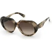 Nina Ricci Snr435 Geometric Solglasögon För Kvinnor