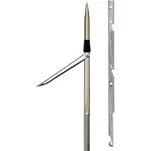 Sigalsub Tahitian Notched Single Barb With Cone 6.5 Mm Spjutaxel