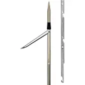 Sigalsub Tahitian Notched Single Barb With Cone 7 Mm Spjutaxel