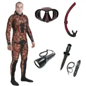 Spetton Pbpr3 Pack Fire Basic Pro 3 Mm Spjutfiskevåtdräkt