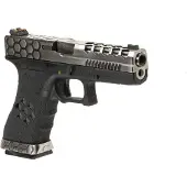 Aw Custom Vx0100 Hex-cut Metal Version Gbb Airsoft-pistol