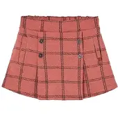 Boboli Knit Check Kjol