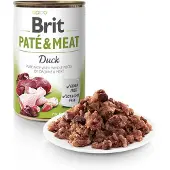 Brit Våtfoder För Vuxna Hundar Paté Med Anka 6x400g