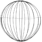 Hopfällbar Julbelysning I Form Av En Metallboll 224 Bitar