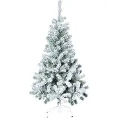 Snötäckt Julgran 150 Cm