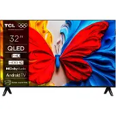 TCL 32S5K - 32 Diagonal klass S5K Series LED-bakgrundsbelyst LCD-TV - QLED - Smart TV - Android TV - 1080p 1920 x 1080 - HDR - Quantum Dot