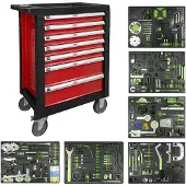 JBM Specialverktygsvagn-kit Med 7 Lådor