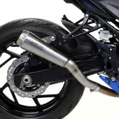 Arrow Pro-race Nichrom Dark Suzuki Gsx-s 750 ´17-20 Homologerad Ljuddämpare